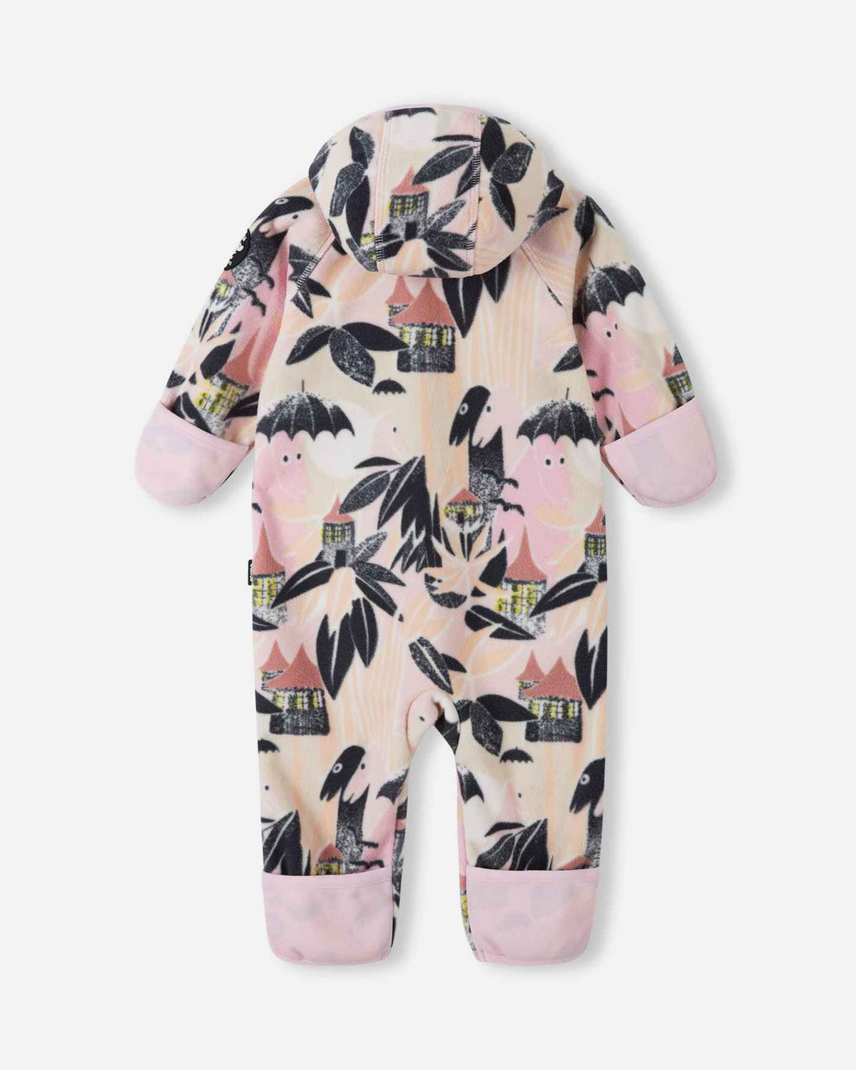 Baby  vindfleecedress Moomin Vindpust