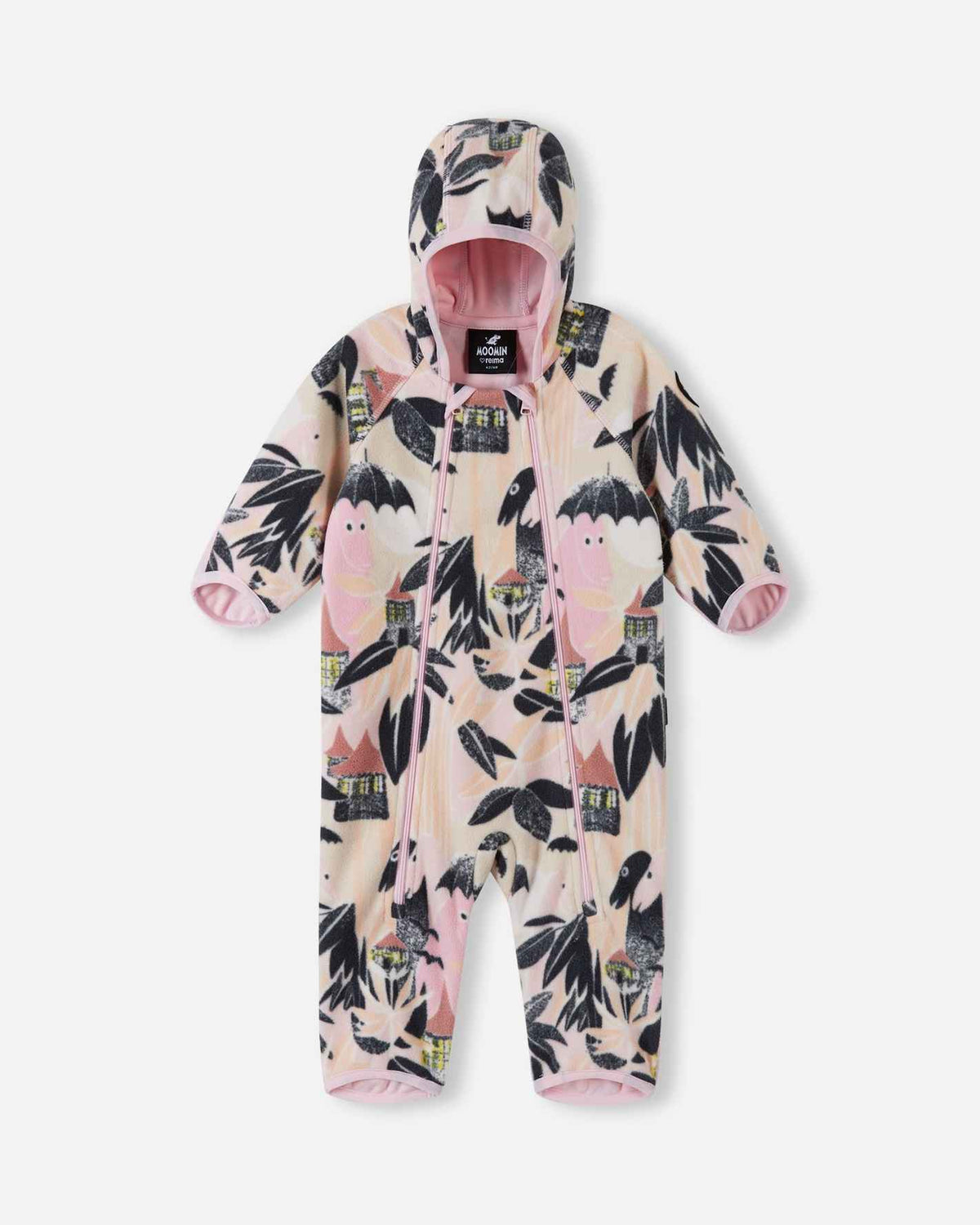 Baby  vindfleecedress Moomin Vindpust
