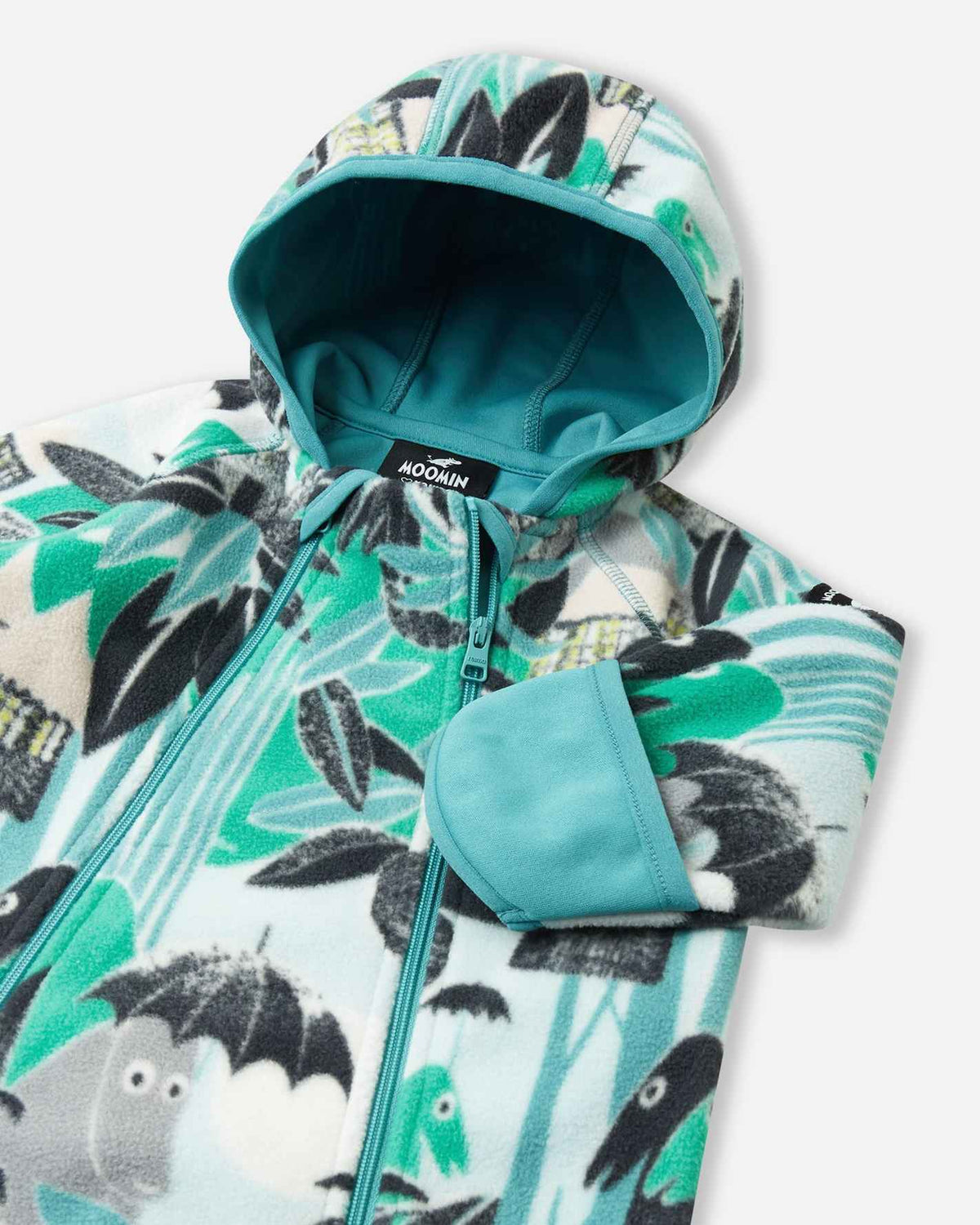 Baby  vindfleecedress Moomin Vindpust