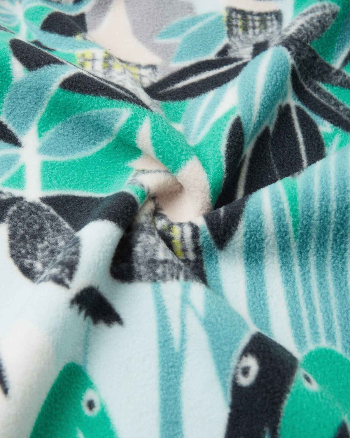 Vindfleecejakke småbarn Moomin Vindskydd