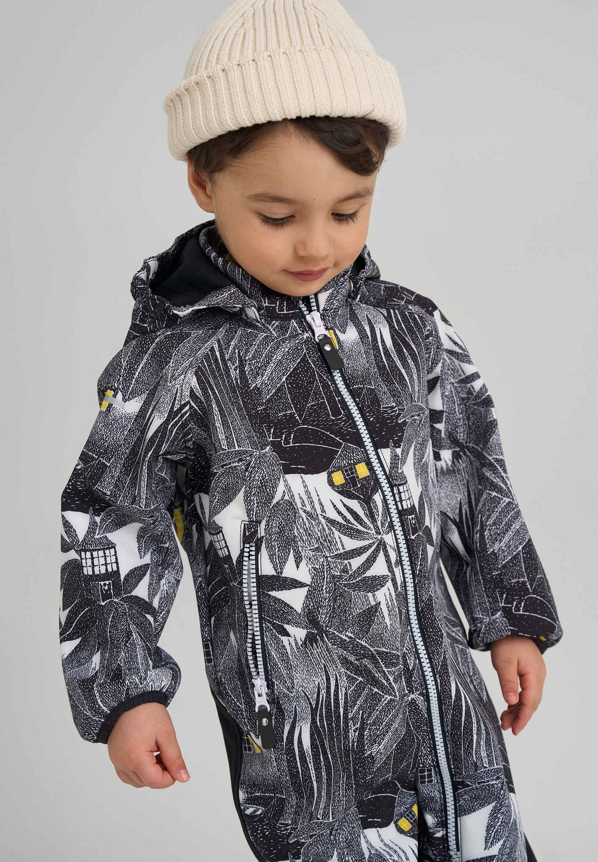 Softshelldress småbarn Moomin Skyddad