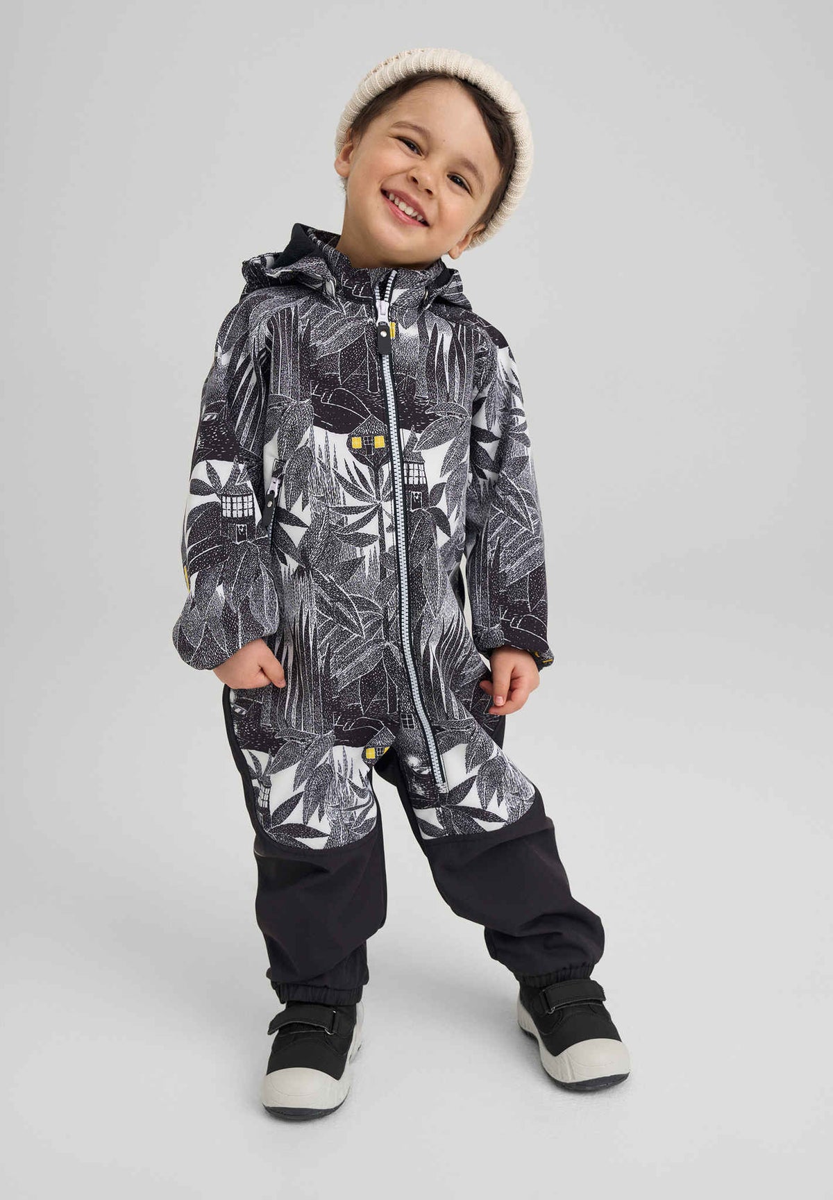 Softshelldress småbarn Moomin Skyddad