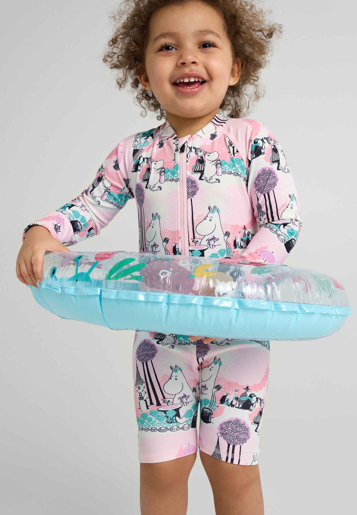 UV-badedrakt småbarn Moomin Sandig