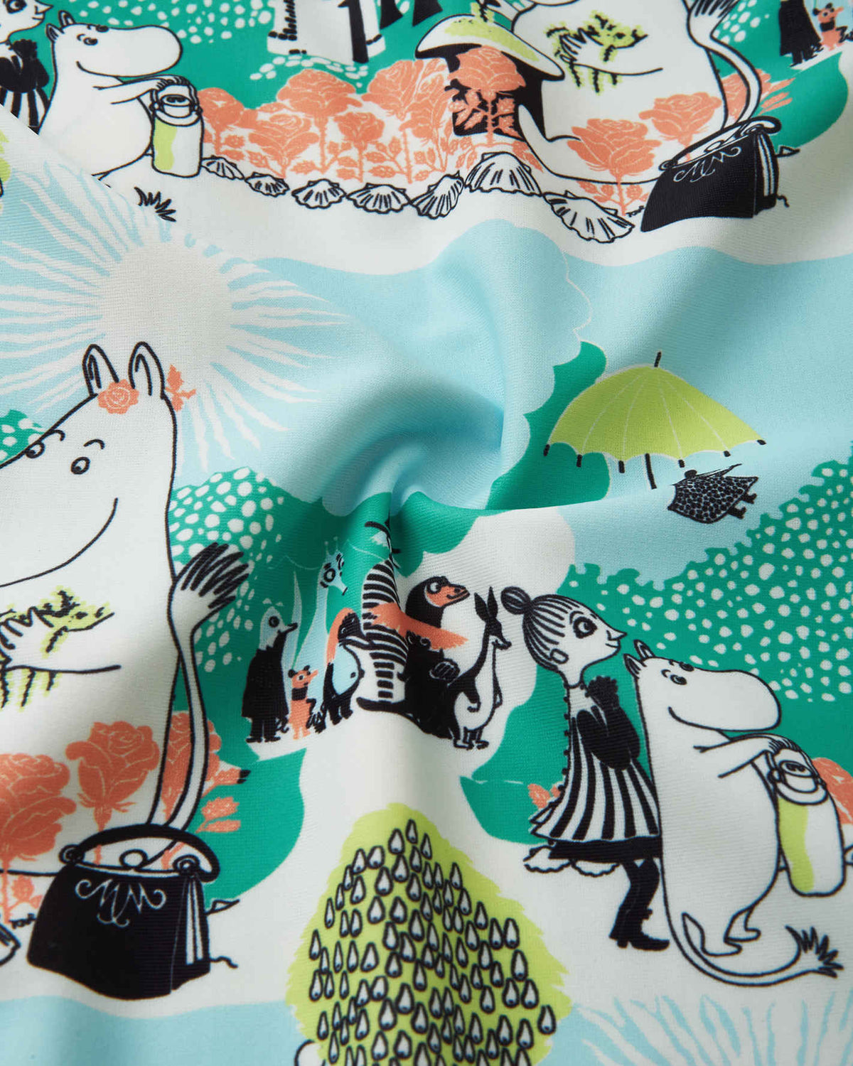 UV-badedrakt småbarn Moomin Sandig
